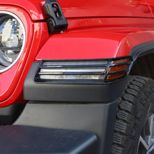 For 2018+ Jeep Wrangler JL & Gladiator JT Turn Signal Lampshade Light Guard Trim | Fender Flare Light Cover RT-TCZ