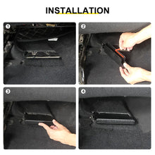 For 2018+ Jeep Wrangler JL  & Gladiator JT Under Seat Air Vent Outlet Protective Trim (2 pcs) RT-TCZ