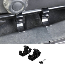 For 2018+ Jeep Wrangler JL & Gladiator JT Under Seat Mount Flashlight Holder Bracket Torch Storage RT-TCZ
