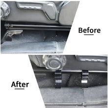 For 2018+ Jeep Wrangler JL & Gladiator JT Under Seat Mount Flashlight Holder Bracket Torch Storage RT-TCZ