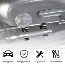 For 2018+ Jeep Wrangler JL & Gladiator JT Under Seat Mount Flashlight Holder Bracket Torch Storage RT-TCZ