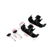 For 2018+ Jeep Wrangler JL & Gladiator JT Under Seat Mount Flashlight Holder Bracket Torch Storage RT-TCZ
