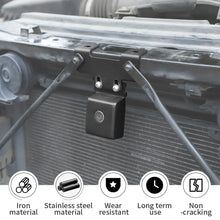 For 2018+ Jeep Wrangler JL & Gladiator JT – Anti-Theft Hidden Hood Locking Latches with Keys | Secure Hood Catch Kit RT-TCZ