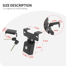 For 2018+ Jeep Wrangler JL & Gladiator JT – Anti-Theft Hidden Hood Locking Latches with Keys | Secure Hood Catch Kit RT-TCZ