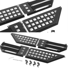 For 2018+ Jeep Wrangler JL & Gladiator JT – Front Door Metal Net Pocket Storage Organizer, No Drilling Install RT-TCZ