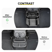 For 2018+ Jeep Wrangler JL & Gladitor JT Interior Rear Cup Holder Storage Box Organizer (2 pcs) RT-TCZ