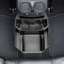 For 2018+ Jeep Wrangler JL & Gladitor JT Interior Rear Cup Holder Storage Box Organizer (2 pcs) RT-TCZ