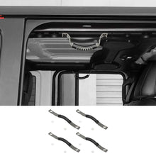 For 2018+ Jeep Wrangler JL &Gladiatar JT 2-in-1 Roll Bar Grab Handles Paracord Grip Handle 4Pcs RT-TCZ