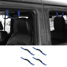 For 2018+ Jeep Wrangler JL &Gladiatar JT 2-in-1 Roll Bar Grab Handles Paracord Grip Handle 4Pcs RT-TCZ