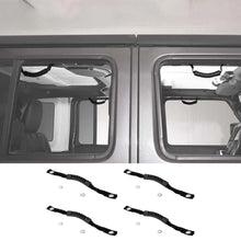 For 2018+ Jeep Wrangler JL &Gladiatar JT 2-in-1 Roll Bar Grab Handles Paracord Grip Handle 4Pcs RT-TCZ