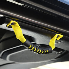 For 2018+ Jeep Wrangler JL &Gladiatar JT 2-in-1 Roll Bar Grab Handles Paracord Grip Handle 4Pcs RT-TCZ