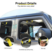 For 2018+ Jeep Wrangler JL &Gladiatar JT 2-in-1 Roll Bar Grab Handles Paracord Grip Handle 4Pcs RT-TCZ
