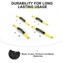 For 2018+ Jeep Wrangler JL &Gladiatar JT 2-in-1 Roll Bar Grab Handles Paracord Grip Handle 4Pcs RT-TCZ