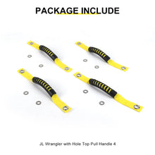 For 2018+ Jeep Wrangler JL &Gladiatar JT 2-in-1 Roll Bar Grab Handles Paracord Grip Handle 4Pcs RT-TCZ