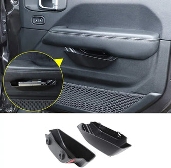 For 2018+ Jeep Wrangler JL &Gladiator JT Door Handle Storage Organizer Trays Grab Handle Box RT-TCZ