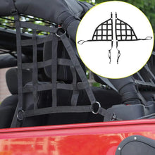 For 2018+ Jeep Wrangler JLU 4 Door Mesh Cargo Side Net Trunk Restraint Protective Baggage RT-TCZ