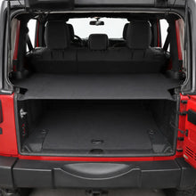 For 2018+ Jeep Wrangler JLU 4-Door Rear Cargo Cover Privacy Shade Trunk Luggage Cover Waterproof Nylon RT-TCZ