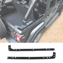 For 2018+ Jeep Wrangler JLU 4Door Black Car Roof Mounting Hole Pad Cover RT-TCZ