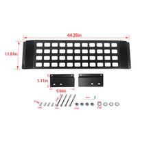For 2018+ Jeep Wrangler JLU & Gladiator JT 4Door Metal Rear Roof Extension Bracket Rack Luggage Shelf RT-TCZ