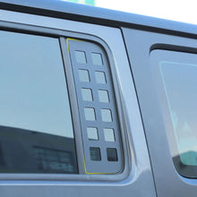 For 2018+ Jeep Wrangler JLU & Gladiator JT Rear Window Glass Cover Trim 4Door RT-TCZ