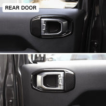 For 2018+ Jeep Wrangler JL& Gladiator JT 4-Door Car Door Handle Bowl Cover Decor Trim RT-TCZ
