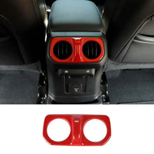 For 2018+ Jeep Wrangler JL& Gladiator JT Car Rear Air Conditioning Vent Cover Frame Trim RT-TCZ