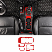 For 2018+ Jeep Wrangler JL, JLU & Gladiator JT 4PCS Center Console Trim Kit – Gear Shift & Armrest Switch Panel Covers RT-TCZ