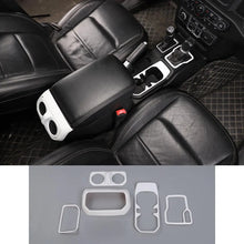 For 2018+ Jeep Wrangler JL, JLU & Gladiator JT 6PCS Gear Shift, Cup Holder & Rear Air Vent Accent Trim Kit RT-TCZ