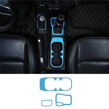 For 2018+ Jeep Wrangler JL, JLU & Gladiator JT Armrest Switch & Gear Shift Panel Trim Cover – Center Console Accent Cup Holder Bezel RT-TCZ