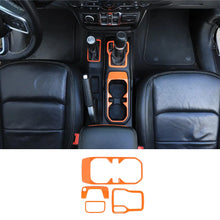 For 2018+ Jeep Wrangler JL, JLU & Gladiator JT Armrest Switch & Gear Shift Panel Trim Cover – Center Console Accent Cup Holder Bezel RT-TCZ