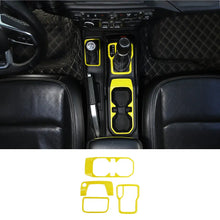 For 2018+ Jeep Wrangler JL, JLU & Gladiator JT Armrest Switch & Gear Shift Panel Trim Cover – Center Console Accent Cup Holder Bezel RT-TCZ