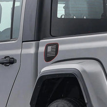 For 2018+ Jeep Wrangler JT Exterior Fuel Filler Door Tank Gas Cap Cover Trim Sticker RT-TCZ