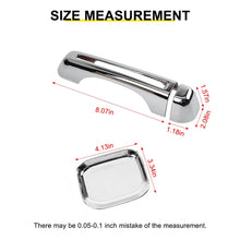 For 2018+ Jeep Wrangler JT Outside Door Bowl Handle Shell Overlay Trim Cover Kit (8 pcs) RT-TCZ