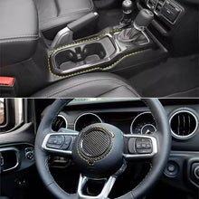 For 2018–2023 Jeep Wrangler JL & Gladiator JT – 24PCS Full Set Interior Decor Cover Trim Kit RT-TCZ