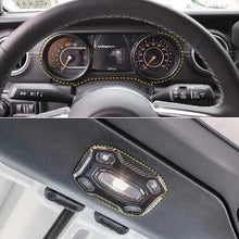 For 2018–2023 Jeep Wrangler JL & Gladiator JT – 24PCS Full Set Interior Decor Cover Trim Kit RT-TCZ