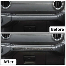 For 2018–2023 Jeep Wrangler JL, JLU & Gladiator JT Co-Pilot Grab Handle Trim Strip – Dashboard Accent Cover RT-TCZ