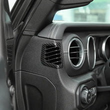 For 2018–2023 Jeep Wrangler JL, JLU & Gladiator JT Dashboard Side A/C Vent Cover Trim – Interior Accent Frame RT-TCZ