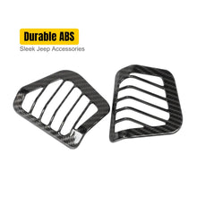 For 2018–2023 Jeep Wrangler JL, JLU & Gladiator JT Dashboard Side A/C Vent Cover Trim – Interior Accent Frame RT-TCZ