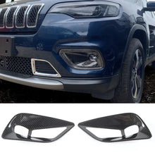For 2019+ Jeep Cherokee Overland Latitude Limited Front Fog Lamp Light Bezels Trim RT-TCZ