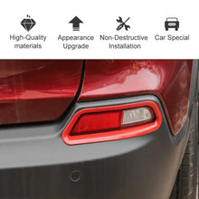 For 2019+ Jeep Cherokee Rear Fog Light Lamp Trim Bezel Decor RT-TCZ