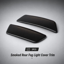 For 2019+ Jeep Cherokee Smoked Rear Fog Light Cover Trim RT-TCZ