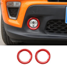 For 2019+ Jeep Renegade ABS Front Fog Light Lamp Ring Cover Trim RT-TCZ