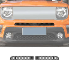 For 2019+ Jeep Renegade Front Face Grille Insect Mesh Net Decor Cover Chrome RT-TCZ