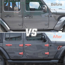 For 2020+ Jeep Gladiator 24PCS Exterior Trim Kits Door & Hood Hinge Covers RT-TCZ