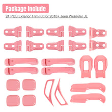 For 2020+ Jeep Gladiator 24PCS Exterior Trim Kits Door & Hood Hinge Covers RT-TCZ