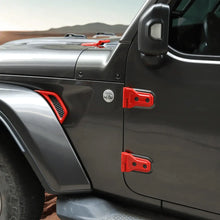 For 2020+ Jeep Gladiator 24PCS Exterior Trim Kits Door & Hood Hinge Covers RT-TCZ