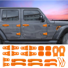 For 2020+ Jeep Gladiator 24PCS Exterior Trim Kits Door & Hood Hinge Covers RT-TCZ