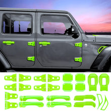 For 2020+ Jeep Gladiator 24PCS Exterior Trim Kits Door & Hood Hinge Covers RT-TCZ