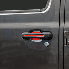 For 2020+ Jeep Gladiator JT 4 Door Aluminium Door Handle Trim Cover（8 pcs） RT-TCZ