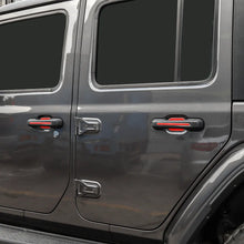For 2020+ Jeep Gladiator JT 4 Door Aluminium Door Handle Trim Cover（8 pcs） RT-TCZ
